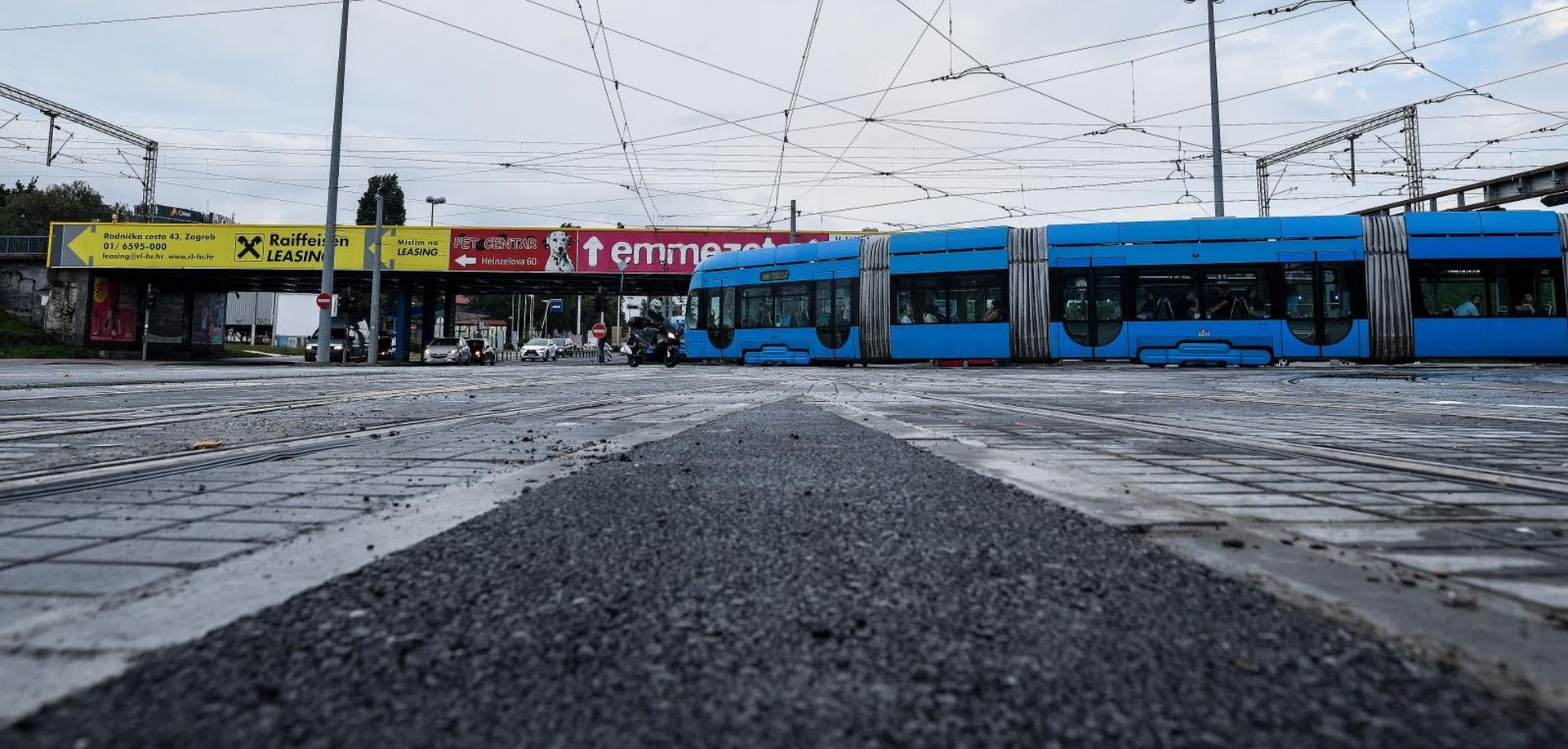 Zagreb: Za promet otvoreno obnovljeno križanje Branimirove i Držićeve 02.09.2018., Zagreb - Otvoreno obnovljeno krizanje Branimirove i Drziceve ulice.
Photo: Sandra Simunovic/PIXSELL