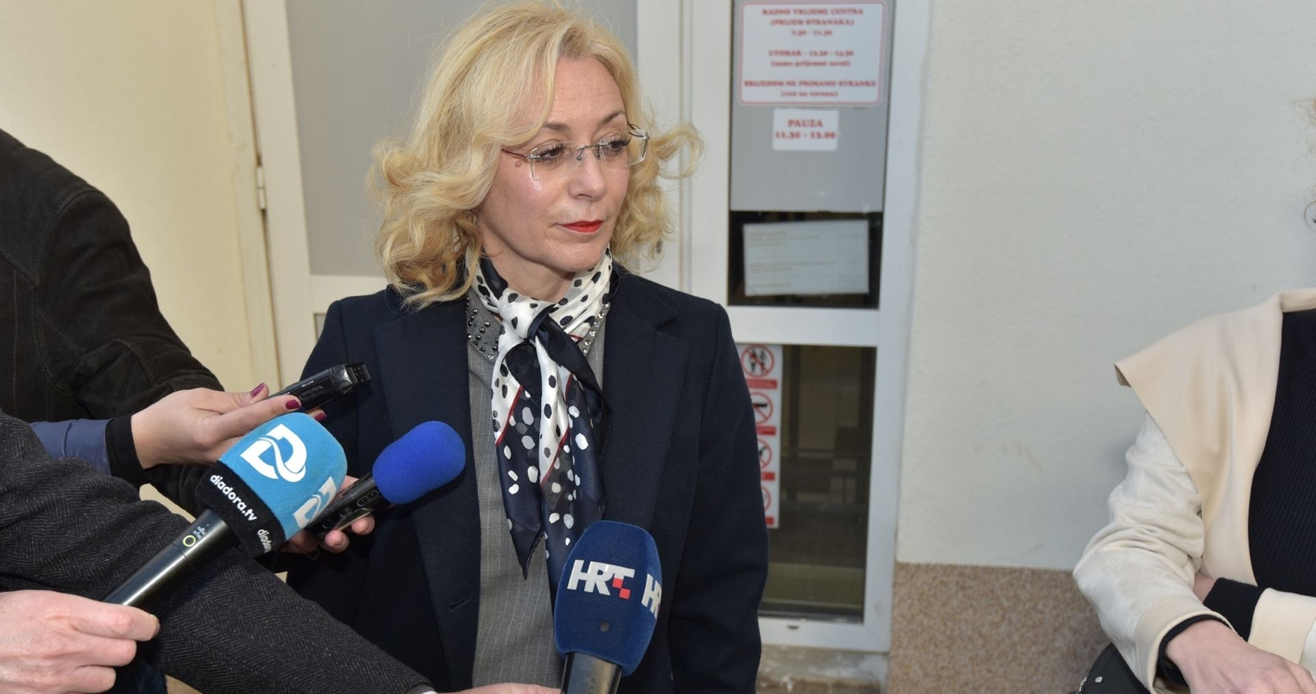 Zadar: Marina Dujmović Vuković, predsjednica Upravnog vijeća Centra za socijalnu skrb Zadar  04.03.2019., Zadar - Marina Dujmovic Vukovic, predsjednica Upravnog vijeca Centra za socijalnu skrb Zadar. 

Photo: Dino Stanin/PIXSELL