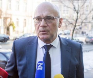 05.02.2018., Osijek - Optuzno vijece Zupanijskog suda odlucuje o drugoj optuznici protiv brace Zdravka i Zorana Mamica, kao i Damira Vrbanovica. Veljko Miljevic. 
Photo: Davor Javorovic/PIXSELL