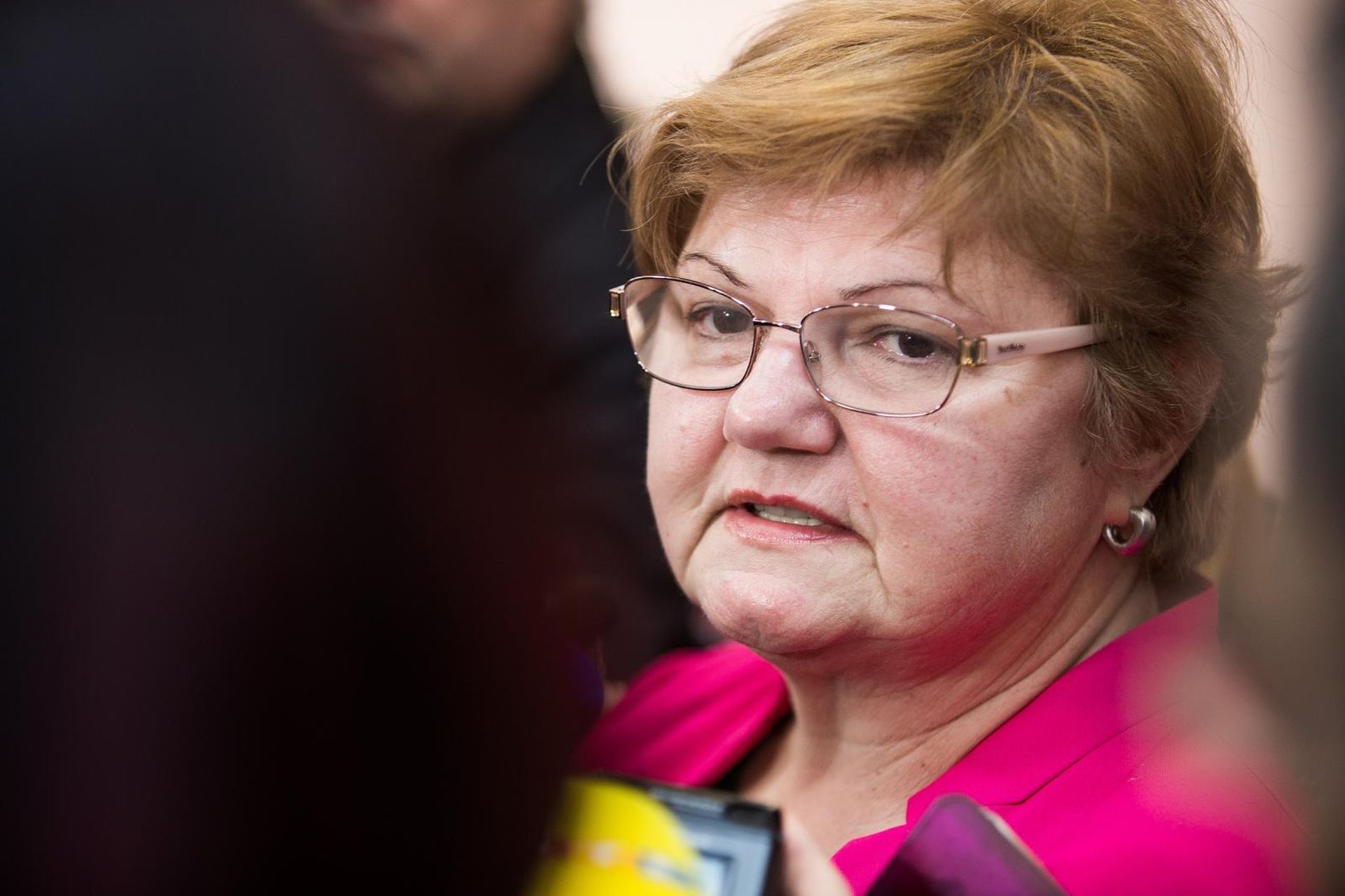 05.03.2019., Osijek - Gradonacelnik Ivan Vrkic zajedno s ministricom za demografiju, obitelj, mlade i socijalnu politiku, ujedno i izaslanicom Predsjednika Vlade RH Nadom Murganic, ministricom znanosti i obrazovanja Blazenkom Divjak te zupanom Ivanom Anusicem sudjelovali su u otvorenju Centra za odgoj, obrazovanje i rehabilitaciju u Osijeku. 
Photo: Davor Javorovic/PIXSELL
