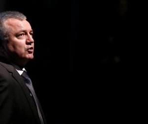Zagreb: Dodijeljene stipendije učenicima koji se obrazuju u obrtničkim zanimanjima 05.03.2019., Muzej suvremene umjetnosti, Zagreb - Ministarstvo gospodarstva, poduzetnistva i obrta organizator je manifestacije "Obrtnik od formata - Umjetnik od zanata", u sklopu koje su dodijeljene stipendije ucenicima srednjih skola koji se obrazuju u obrtnickim zanimanjima. Darko Horvat. 
Photo: Igor Soban/PIXSELL