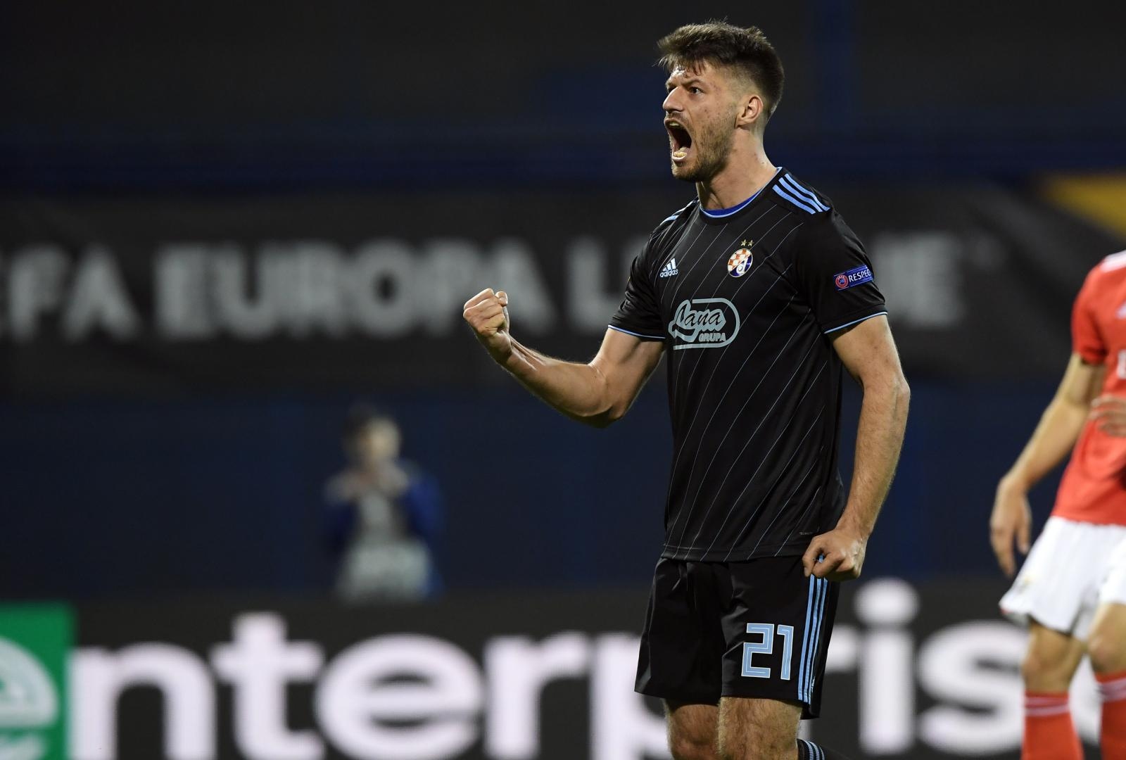 07.03.2019., stadion u Maksimiru, Zagreb - Utakmica osmine finala UEFA Europske lige, prvo kolo, GNK Dinamo - Benfica. Bruno Petkovic Photo: Marko Lukunic/PIXSELL