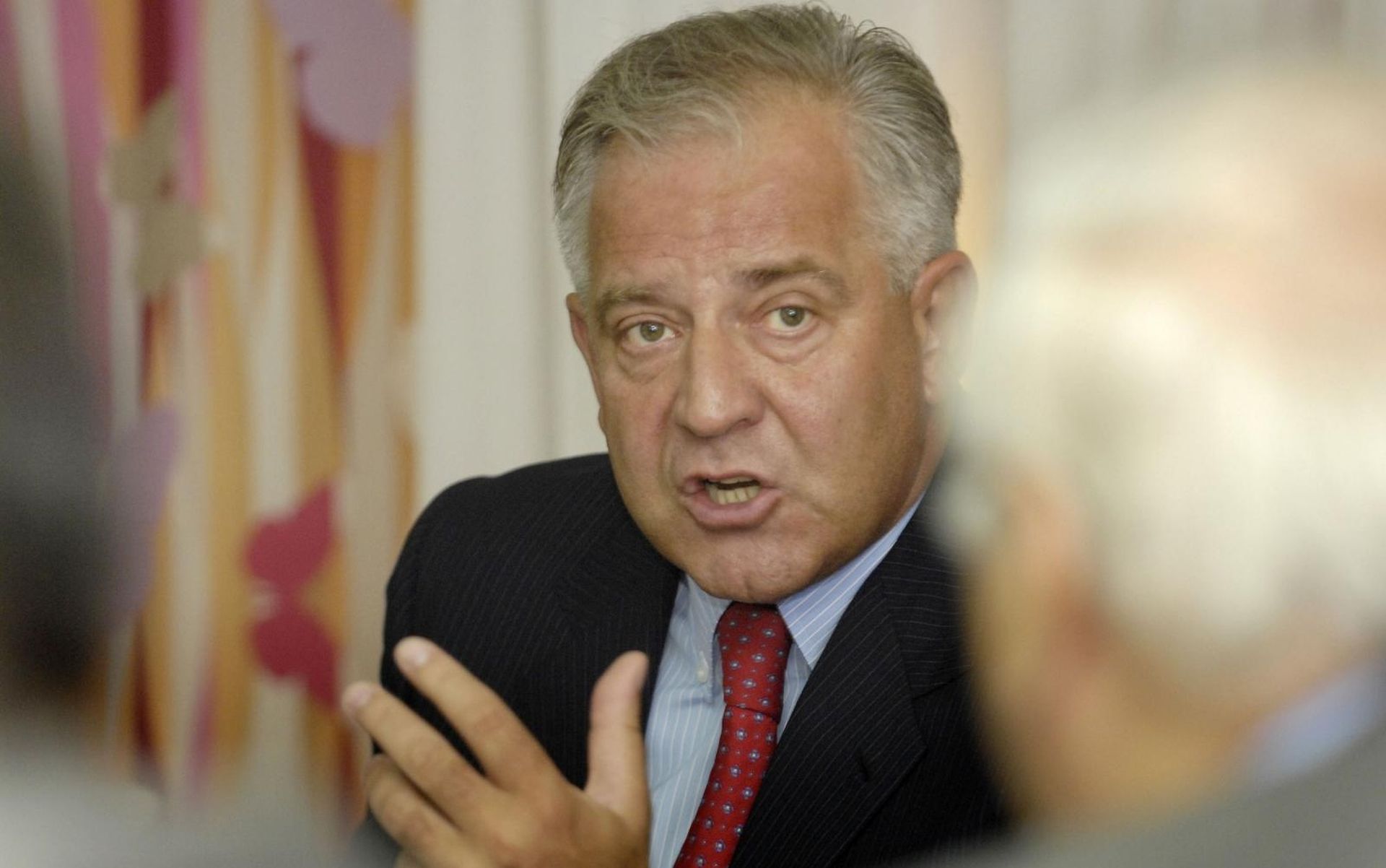 27.08.2008.,Beli Manastir - Hotel Patria,Sjednica predsjednistva  HDZ-a.Predsjednik stranke i Hrvatski premijer Ivo Sanader.
Photo Davor Javorovic/Vecernji list