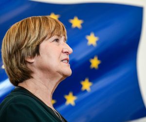 Zagreb: Hrast i HKS zajedno izlaze na izbore za Europski parlament 09.02.2019., Zagreb  - Na konferenciji za medije predstavnici politickih stranaka Hrasta i Hrvatske konzervativne stranke, udruga, inicijativa i istaknuti pojedinci predstavili su zajednicki izlazak na izbore za Europski parlament. Ruza Tomasic   Photo: Josip Regovic/PIXSELL