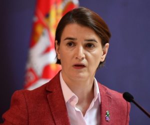 10.11.2017., Beograd, Srbija - Nakon zajednicke sjednice Vlade Srbije i Republike Srpske (RS) odrzana je konferencija za medije na kojoj su sudjelovale premijerka Srbije Ana Brnabic i premijerka RS Zeljka Cvijanovic. Photo: Srdjan Ilic/PIXSELL