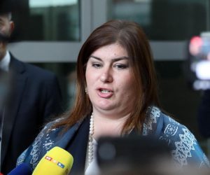 11.03.2019., Zagreb - Gabrijela Zalac, ministrica regionalnoga razvoja i fondova Europske unije, obratila se medijima nakon prometne nesrece u kojoj je automobilom udarila desetogodisnju djevojcicu. Photo: Patrik Macek/PIXSELL