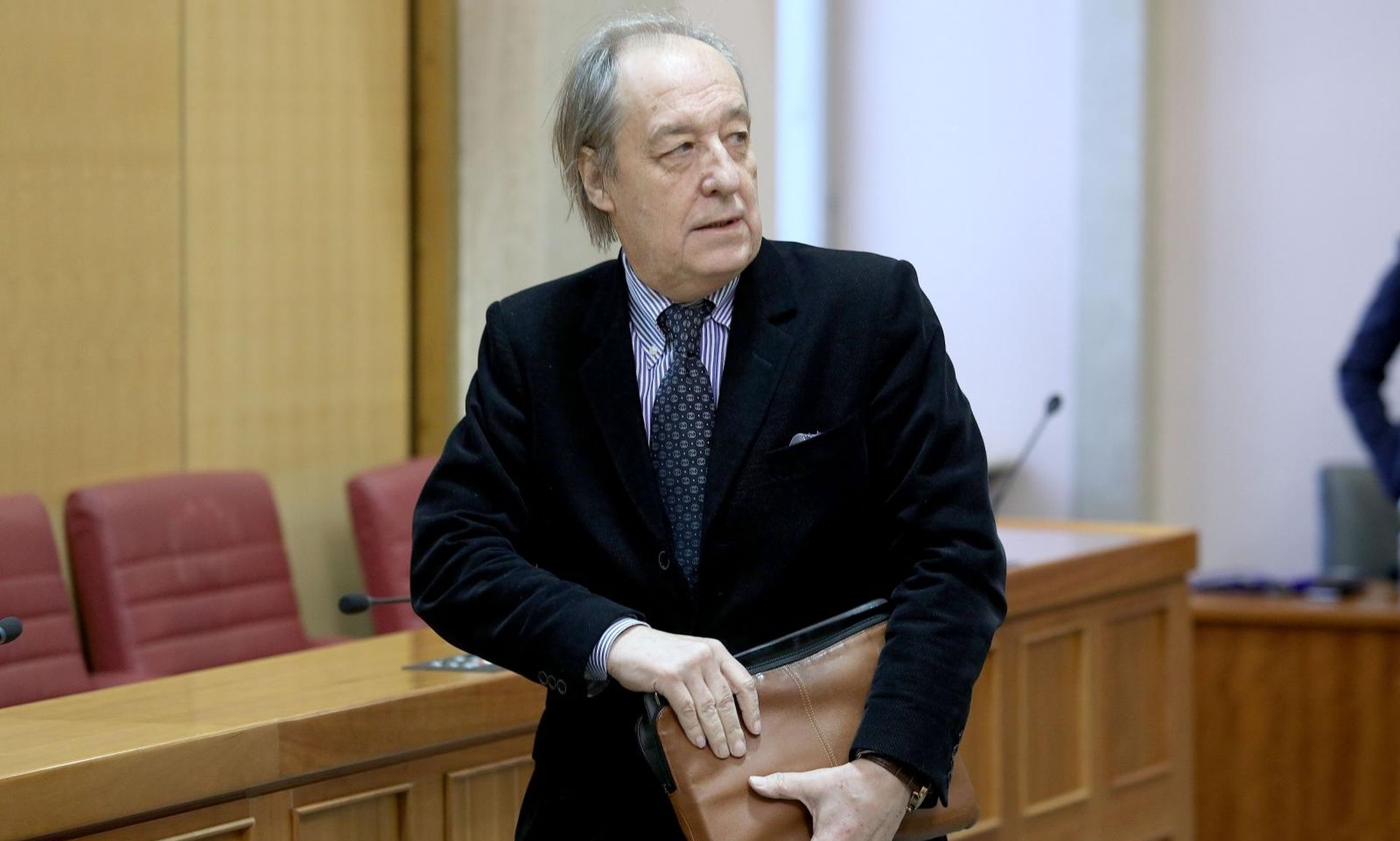 15.02.2019., Zagreb - Hrvatski sabor je 11. sjednicu nastavio raspravom o Izvjescu o provedbi Nacionalne strategije i Akcijskog plana suzbijanja zlouporabe droga u Republici Hrvatskoj za 2017. Furio Radin.

Photo: Patrik Macek/PIXSELL