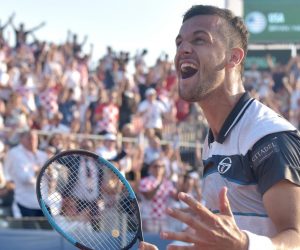 15.09.2018., Zadar -   Polufinalni susret Davis Cupa izmedju Hrvatske i SAD-a. Teniski mec parova Mate Pavic/Ivan Dodig - Mike Bryan/Ryan Harrison
Photo: Dino Stanin/PIXSELL