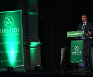 Poreč: Na 31. saboru IDS-a Valter Flego  predstavljen kao kandidat za EU parlament  16.02.2019., Porec - 31. Sabor IDS-a na kojem je proslavljeno 29 godina postojanja stranke. Stranka je podrzala kandidaturu Valtera Flega kao prestavnika IDS-a  za Europski parlament. Valter Flego. 
Photo: Dusko Marusic/PIXSELL