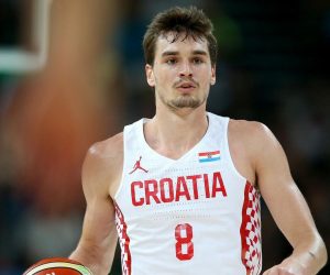 17.08.2016., Rio de Janeiro - Olimpijske igre Rio 2016. Kosarkaska utakmica, cetvrtfinale Hrvatska - Srbija. Mario Hezonja.
Photo: Igor Kralj/PIXSELL