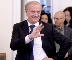 Zagreb: U Saboru je održan okrugli stol o nacrtu prijedloga ovršnog zakona 19.02.2019., Zagreb - U Saboru je odrzan okrugli stol o nacrtu prijedloga ovrsnog zakona. Drazen Bosnjakovic.
Photo: Patrik Macek/PIXSELL