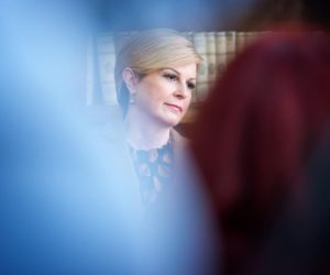 Predsjednica Kolinda Grabar Kitarović posjetila Prvu riječku gimnaziju u Rijeci 20.03.2019. Rijeka - Predsjednica Kolinda Grabar Kitarovic u posjetu Prvoj rijeckoj gimnaziji u Rijeci.
Photo: Nel Pavletic/PIXSELL