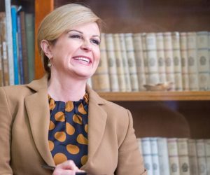 Predsjednica Kolinda Grabar Kitarović posjetila Prvu riječku gimnaziju u Rijeci 20.03.2019. Rijeka - Predsjednica Kolinda Grabar Kitarovic u posjetu Prvoj rijeckoj gimnaziji u Rijeci.
Photo: Nel Pavletic/PIXSELL