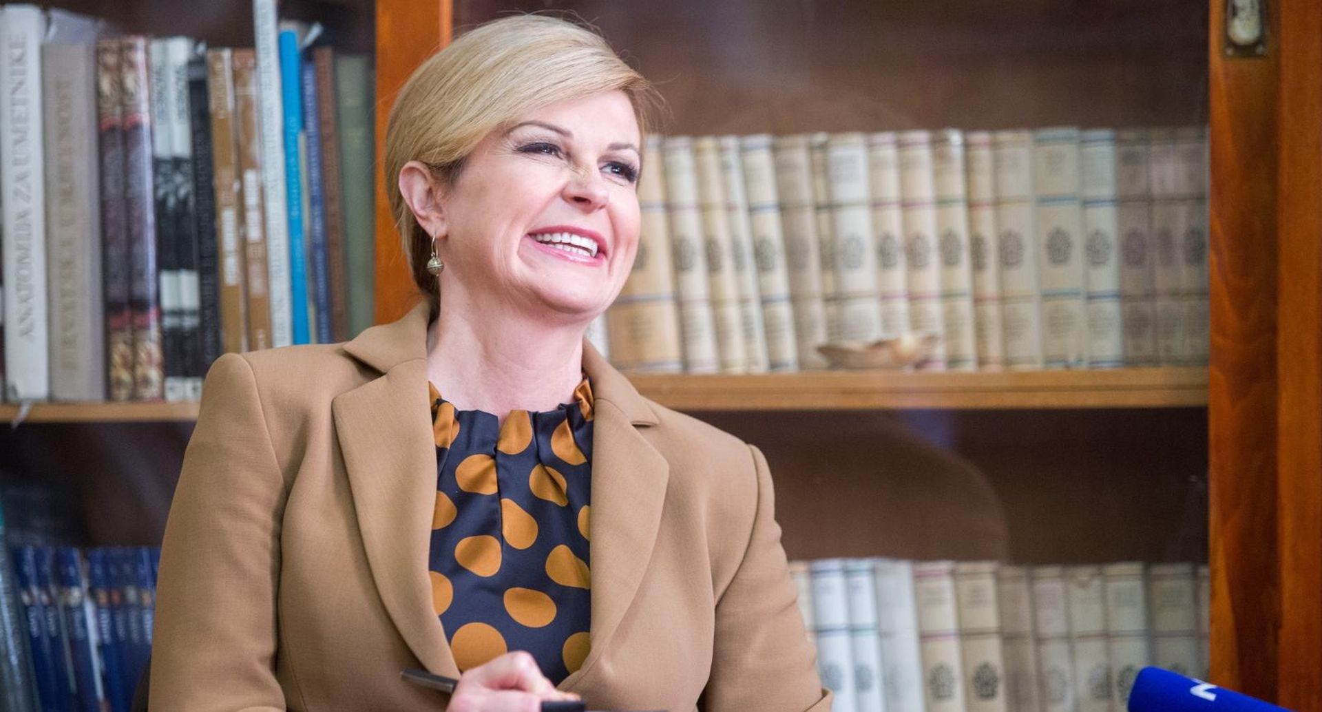 Predsjednica Kolinda Grabar Kitarović posjetila Prvu riječku gimnaziju u Rijeci 20.03.2019. Rijeka - Predsjednica Kolinda Grabar Kitarovic u posjetu Prvoj rijeckoj gimnaziji u Rijeci.
Photo: Nel Pavletic/PIXSELL