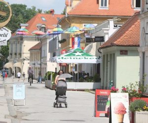 21.05.2018., Karlovac - Ulica Stjepana Radica u straoj gradskoj jezgri. Photo: Kristina Stedul Fabac/PIXSELL