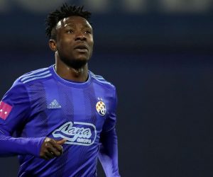 24.02.2019., Stadion Maksimir, Zagreb - Hrvatski telekom Prva liga, 22. kolo, GNK Dinamo - NK Osijek. Iyayi Atiemwen. 
Photo: Goran Stanzl/PIXSELL