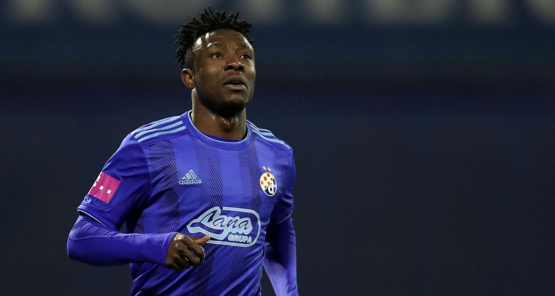 24.02.2019., Stadion Maksimir, Zagreb - Hrvatski telekom Prva liga, 22. kolo, GNK Dinamo - NK Osijek. Iyayi Atiemwen. 
Photo: Goran Stanzl/PIXSELL
