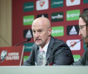 24.03..2019., Budimpesta - Madjarska - Konferencija za medije madjarske nogometne reprezentacije nakon kvalifikacijske utakmice s Hrvatskom za Europsko nogometno prvenstvo 2020. Marco Rossi. Photo: Sanjin Strukic/PIXSELL
