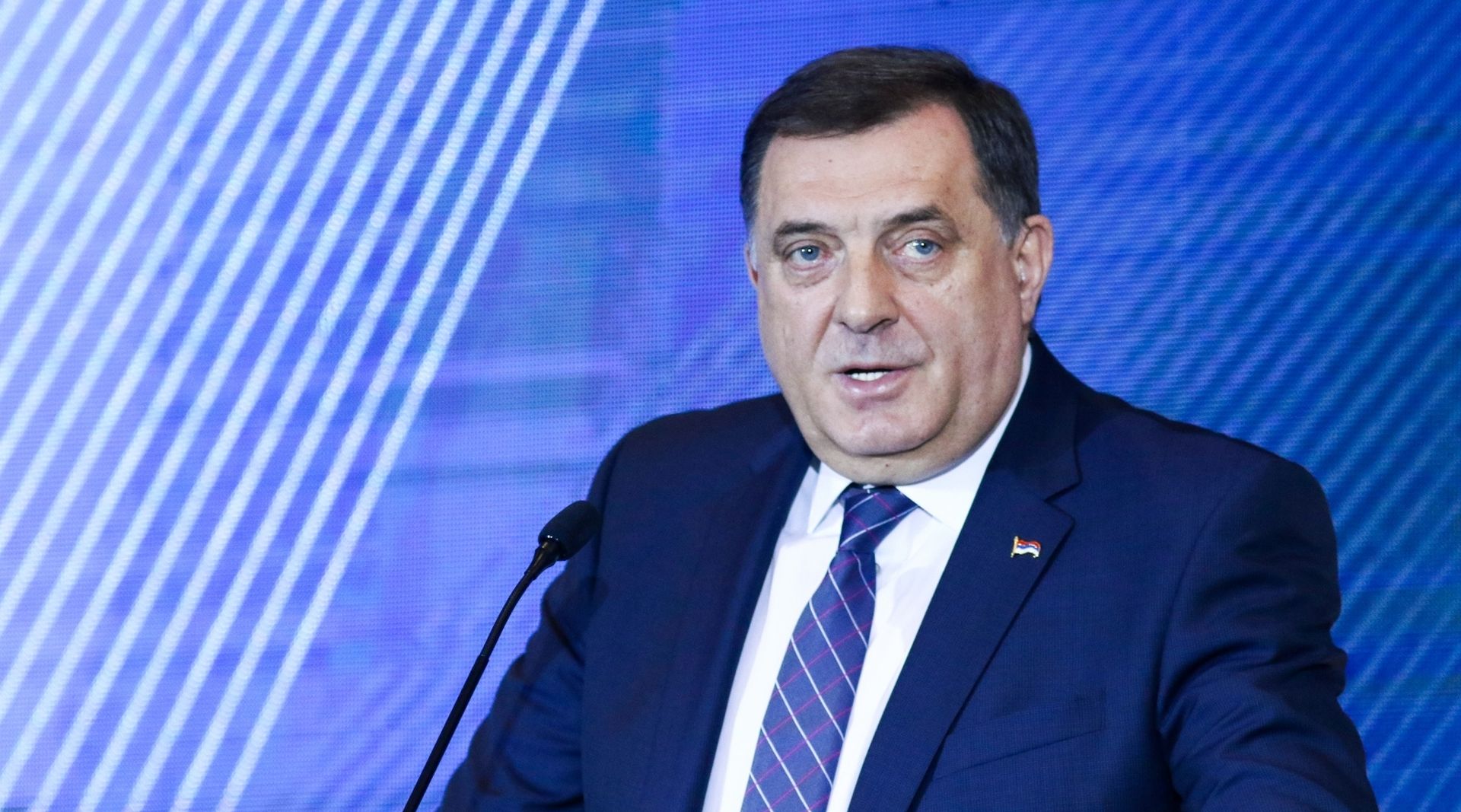 Milorad Dodik na otvaranju Ekonomskog foruma Bosne i Hercegovine 25.02.2019, Sarajevo, Bosna i Hercegovina -
Predsjedavajuci Predsjednistva Bosne i Hercegovine Milorad Dodik obratio se okupljenima na otvaranju Ekonomskog foruma Bosne i Hercegovine.
Photo: Armin Durgut/PIXSELL