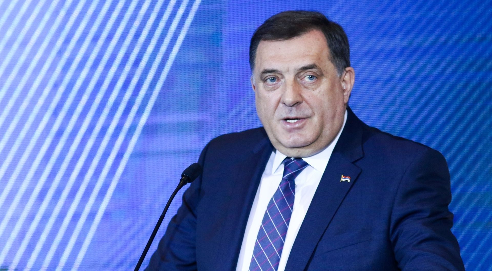 Milorad Dodik na otvaranju Ekonomskog foruma Bosne i Hercegovine 25.02.2019, Sarajevo, Bosna i Hercegovina -
Predsjedavajuci Predsjednistva Bosne i Hercegovine Milorad Dodik obratio se okupljenima na otvaranju Ekonomskog foruma Bosne i Hercegovine.
Photo: Armin Durgut/PIXSELL