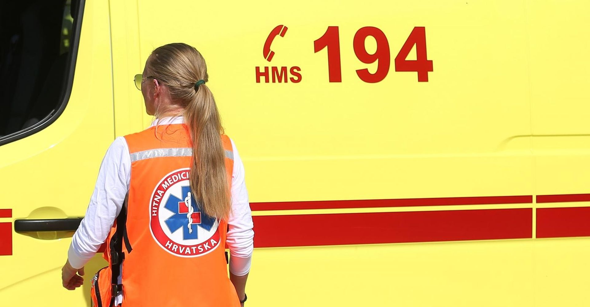 25.04.2018., Sibenik - Obiljezavanje Nacionalnog dana Hitne medicinske sluzbe u Sibeniku. Na gradskoj rivi izlozeni su timovi hitne pomoci iz cijele Hrvatske. Photo: Dusko Jaramaz/PIXSELL