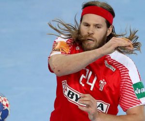 26.01.2018., Arena, Zagreb - Europsko rukometno prvenstvo, polufinale, Danska - Svedska. Mikkel Hansen
Photo: Igor Kralj/PIXSELL