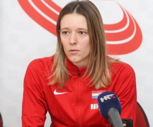 Zagreb: Predstavljeni atletičari koji će nastupati na Europskom dvoranskom prvenstvu u Glasgowu  26.02.2019., Zagreb - Konferencija za medije povodom nastupa nasih atleticara na Europskom dvoranskom prvenstvu u Glasgowu. Ana Simic
Photo: Matija Habljak/PIXSELL