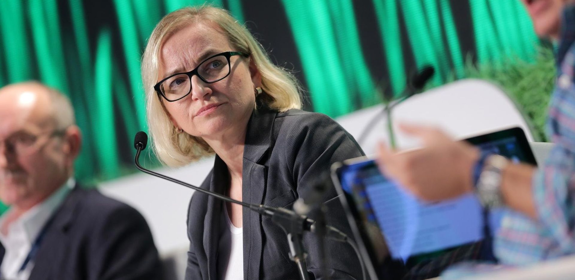 25.09.2015., Rovinj - Weekend Media Festival 2015. Predavanje Kako cemo pratiti izbore. Djurdjica Klancir. Photo: Grgur Zucko/PIXSELL