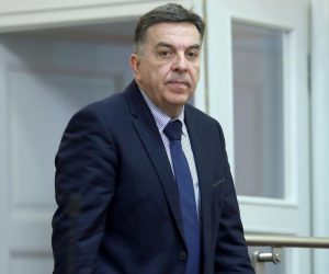 Zagreb: Zastupnici nastavili sjednicu Sabora raspravom o kontroli postupaka javne nabave 27.02.2019., Zagreb - Sabor je 11. sjednicu nastavio raspravom o Godisnjem izvjescu o radu Drzavne komisije za kontrolu postupaka javne nabave za 2017. godinu. Tulio Demetlika.
Photo: Patrik Macek/PIXSELL