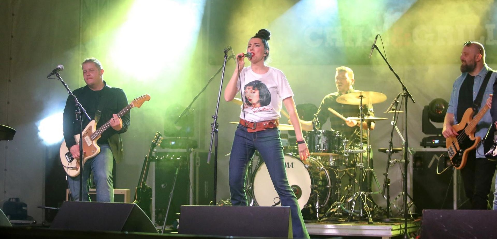 27.04.2018., Zagreb - Koncert benda Bang Bang u sklopu 2. Zagreb Chill&Grill festivala na jezeru Bundek. Photo: Luka Stanzl/PIXSELL