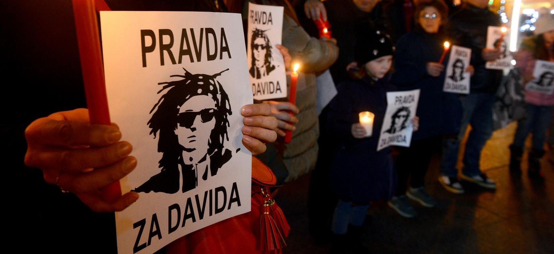 27.12.2018., Zagreb - Mirno okupljanje na Cvjetnom trgu u znak podrske inicijativi Srce za Davida, u sklopu prosvjeda koji se odrzavaju u Banja Luci pod nazivom Pravda za Davida kojima je cilj rasvijetliti slucaj ubojstva mladica Davida Dragicevica. 
Photo: Josip Regovic/PIXSELL