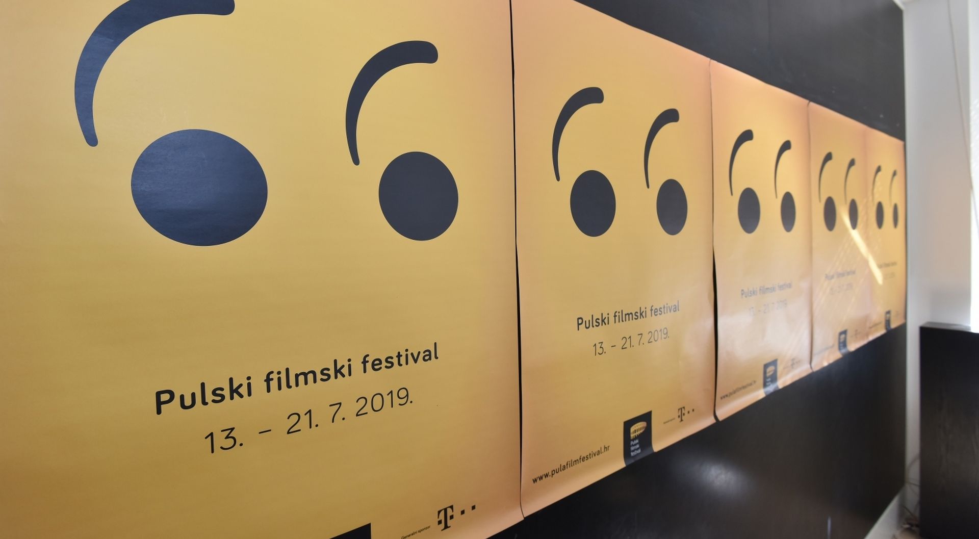 Pula: Predstavljen novi vizualni identitet 66. Pulskog filmskog festivala 28.02.2019., Pula -  Predstavljen novi vizualni indetitet 66. Pulskog film festivala. Autor novog vizualnog izgleda festivala je Marko Rasic. 
Photo: Dusko Marusic /PIXSELL