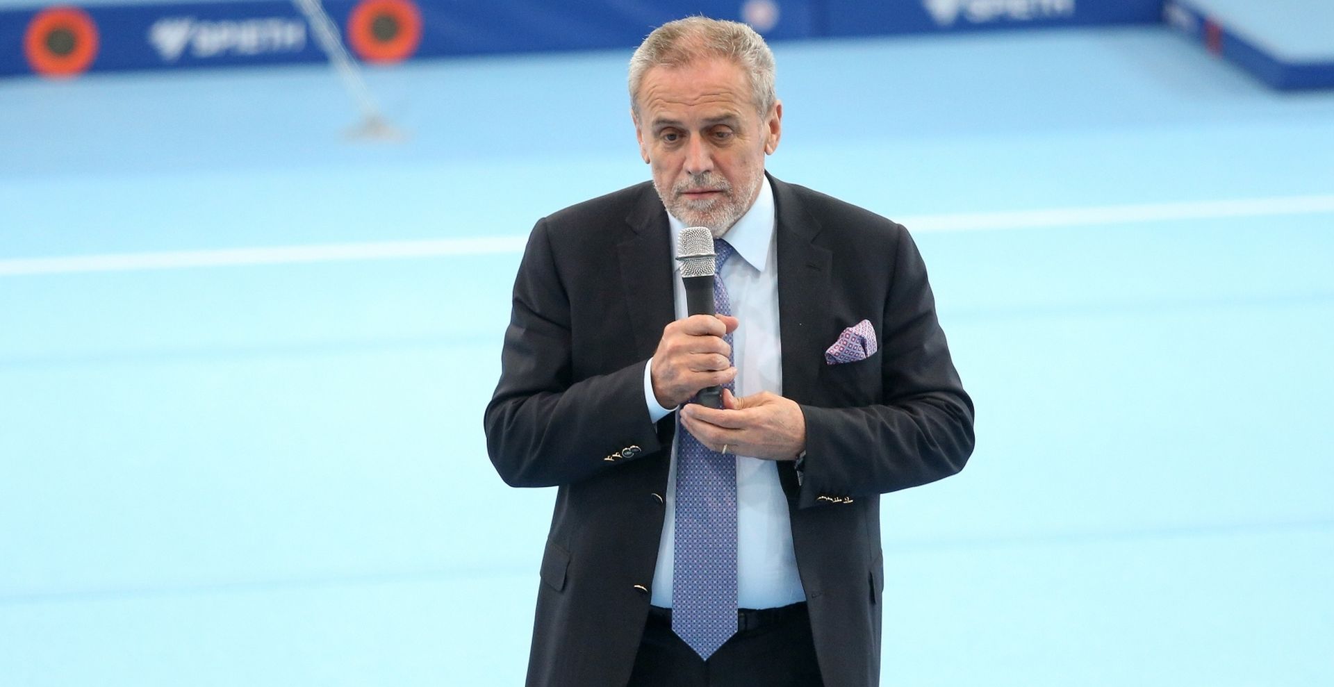 Zagreb: Otvaranje gimnastičkog centra u sportskoj dvorani u Lučkom   28.03.2019., Zagreb - Otvaranje gimnastickog centra u sportskoj dvorani u Luckom. Milan Bandic. 
Photo: Luka Stanzl/PIXSELL