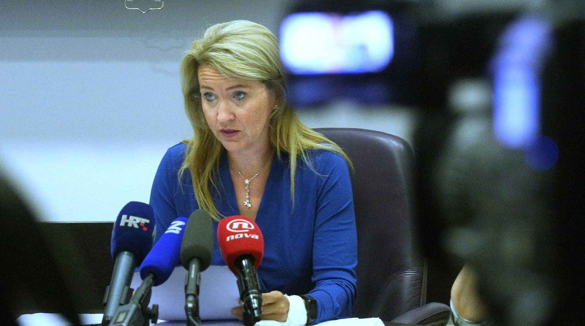 29.06.2018., Zagreb - Povjerenstvo za odlucivanje o sukobu interesa raspravljalo o pokretanju ili nepokretanju postupaka u predmetima predsjednice RH Kolinde Graba-Kitarovic, predsjednika Vlade Andreja Plenkovica i potpredsjednika Vlade Damira Krsticevica, Boze Petrova i Milorada Pupovca. Natasa Novakovic Photo: Zarko Basic/PIXSELL