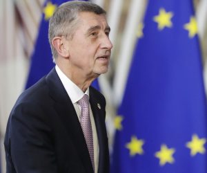 epa07453226 Czech Republic's Prime Minister Andrej Babis arrives at the European Council summit in Brussels, Belgium, 21 March 2019. European Union leaders gather for a two-day summit to discuss, among others, Brexit and British PM request to extend Article 50.  EPA/STEPHANIE LECOCQ