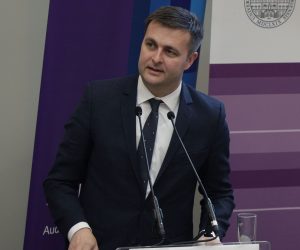 Zagreb, 29.03.2019 -  U organizaciji zagrebačkog Ekonomskog fakulteta, Instituta za javne financije i tvrtke KPMG Hrvatska održana je 2. Energetska konferencija - Energetski strateški prioriteti i kapitalna ulaganja u Hrvatskoj.Na slici Tomislav Čorić.foto HINA/ Tomislav PAVLEK /tp