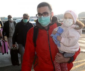 02.04.2019., Zagreb - Mila Roncevic u pratnji roditelja Sanje i Marina Roncevica odlazi iz Medjunarodne Zracne luke dr. Franjo Tudjman u SAD gdje ce ju u Philadelphiji docekati medicinski tim bolnice Children's Hospital of Philadelphia. Photo: Marko Prpic/PIXSELL