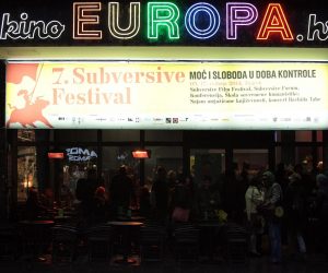 03.05.2014., Zagreb - Otvorenje 7. Subversive Film Festivala u kinu Europa.
Photo: Grgur Zucko/PIXSELL