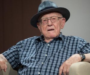 03.07.2017., Zagreb - Svecanost  povodom dodjele nagrade Broncani mikrofon Ljudevitu Grguricu Grgi u radijskome koncertnom studiju Zvonimir Bajsic na Hrvatskoj radioteleviziji. Ljudevit Grguric Grga osvojio je na svjetskom radijskom festivalu u New Yorku nagradu Broncani mikrofon za emisiju Gladne usi u kojoj je gostovao ugledni filmski producent Branko Lustig. 
Photo: Davor Puklavec/PIXSELL