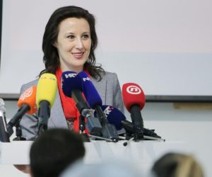 6.4.2019., Zagreb - Predstavljanje liste kandidata stranke Start za izbore za clanove Europskog parlamenta. Listu je predstavila Dalija Oreskovic a govorio je Bojan Glavasevic.  Photo: Filip Kos/PIXSELL