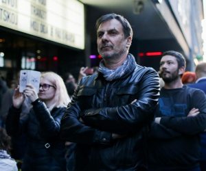 06.04.2019., Zagreb - Okupljanje ispred kina Europe na koje je pozvala Maja Sever zbog najavljenog zatvaranja kina.  Boris T. Matic. 
Photo: Filip Kos/PIXSELL