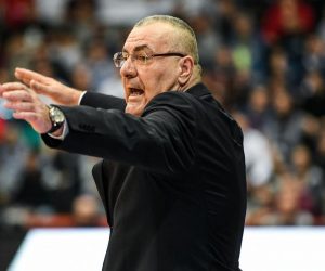 07.04.2019.,  Kosarkaski centar Drazen Petrovic, Zagreb - 3. utakmica polufinala ABA lige, KK Cedevita - KK Buducnost Voli. Jasmin Repesa  Photo: Josip Regovic/PIXSELL