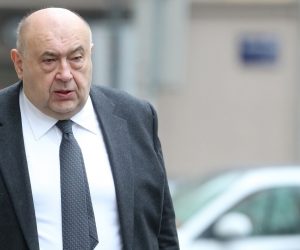 08.04.2019., Zagreb - Zupanijski sud. Cedo Prodanovic dolazi na sudjenje Ivi Sanaderu gdje svjedoci Robert Jezic u aferi Ina-MOL. Photo: Sanjin Strukic/PIXSELL
