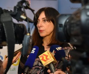 09.04.2019., Primosten - Ministrica Blazenka Divjak sudjeluje na drzavnom skupu ravnatelja srednjih skola i ucenickih domova na temu - Vodjenje i rukovodjenje skolskom i domskom ustanovom tijekom reformskih procesa.
Photo: Hrvoje Jelavic/PIXSELL