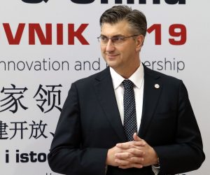 12.04.2019., Dubrovnik - U hotelu Rixos odrzava se 9th Business Forum of CEEC & China (9. poslovni forum zemalja srednje i istocne Europe i Kine). Predsjednik Vlade RH Andrej Plenkovic Photo: Ivo Cagalj/PIXSELL