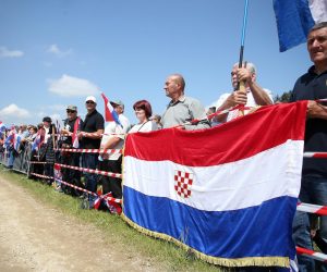 12.05.2018., Bleiburg, Austrija - Sredisnja komemoracija u povodu 73. godisnjice bleiburske tragedije i kriznog puta hrvatskog naroda. 
Photo: Goran Stanzl/PIXSELL