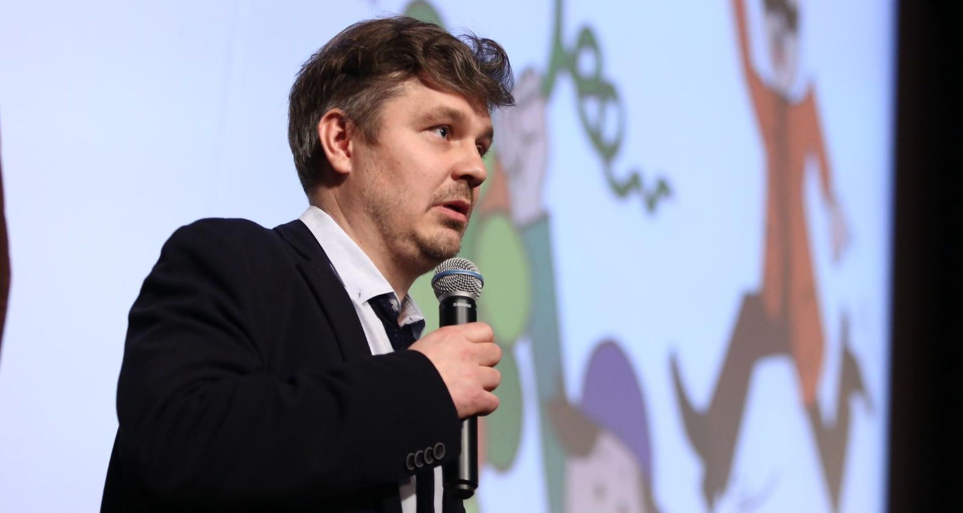 16.01.2018., Zagreb - Premijera dokumentarnog filma Gazda: Pocetak i promocija istoimene knjige u kinu Europa. Dario Jurican.
Photo: Matija Habljak/PIXSELL