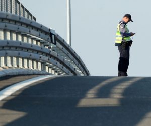 16.04.2019., Zagreb - Prezentacija zavrsetka radova na dionici Cvor Vrbovec 2 - Cvor Farkasevac na brzoj cesti DC12 povodom pustanja u promet navedene dionice. Photo: Sanjin Strukic/PIXSELL
