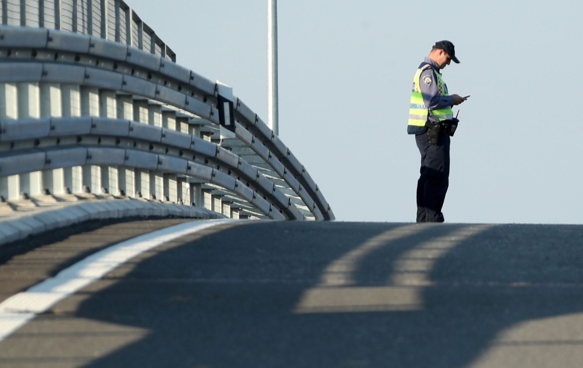 16.04.2019., Zagreb - Prezentacija zavrsetka radova na dionici Cvor Vrbovec 2 - Cvor Farkasevac na brzoj cesti DC12 povodom pustanja u promet navedene dionice. Photo: Sanjin Strukic/PIXSELL