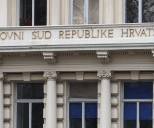 17.01.2015., Zagreb - Zgrada Vrhovnog suda Republike Hrvatske. 
Photo: Zeljko Lukunic/PIXSELL
